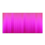 Fuchsia Ombre Color  Satin Wrap Front