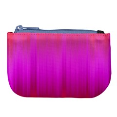 Fuchsia Ombre Color  Large Coin Purse by SpinnyChairDesigns