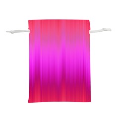 Fuchsia Ombre Color  Lightweight Drawstring Pouch (l) by SpinnyChairDesigns