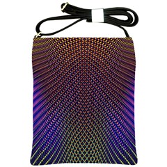 Alien Skin Glow Shoulder Sling Bag by SpinnyChairDesigns