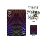 Alien Skin Glow Playing Cards 54 Designs (Mini) Front - Spade10