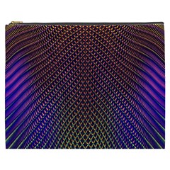 Alien Skin Glow Cosmetic Bag (xxxl) by SpinnyChairDesigns