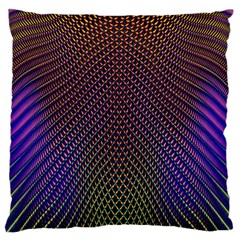 Alien Skin Glow Standard Flano Cushion Case (one Side) by SpinnyChairDesigns