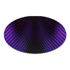 Alien Skin Glow Oval Magnet by SpinnyChairDesigns