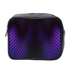 Alien Skin Glow Mini Toiletries Bag (two Sides) by SpinnyChairDesigns