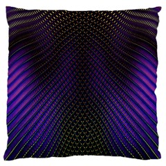 Alien Skin Glow Standard Flano Cushion Case (one Side) by SpinnyChairDesigns