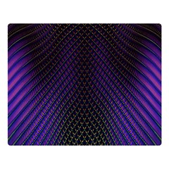 Alien Skin Glow Double Sided Flano Blanket (large)  by SpinnyChairDesigns