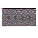 Boho Hearts and Flowers Pencil Case Front