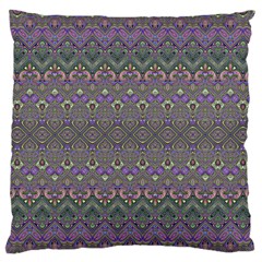 Boho Hearts And Flowers Standard Flano Cushion Case (two Sides) by SpinnyChairDesigns