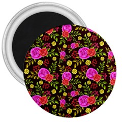 Background Rose Wallpaper 3  Magnets by HermanTelo