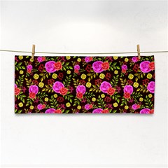 Background Rose Wallpaper Hand Towel by HermanTelo