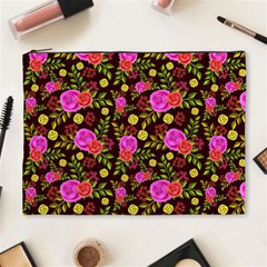 Background Rose Wallpaper Cosmetic Bag (xl)