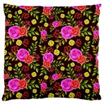 Background Rose Wallpaper Large Cushion Case (Two Sides) Front