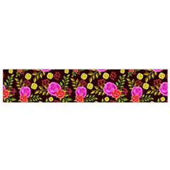 Background Rose Wallpaper Small Flano Scarf