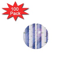 Birch Tree Forest Digital 1  Mini Buttons (100 Pack) 