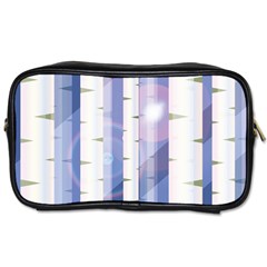 Birch Tree Forest Digital Toiletries Bag (two Sides) by Mariart