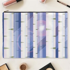 Birch Tree Forest Digital Cosmetic Bag (xxxl) by Mariart