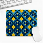 Geometric Abstract Diamond Large Mousepads Front