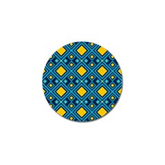 Geometric Abstract Diamond Golf Ball Marker (10 Pack) by tmsartbazaar