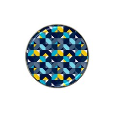 Geometric Hypnotic Shapes Hat Clip Ball Marker (4 Pack)