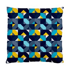 Geometric Hypnotic Shapes Standard Cushion Case (two Sides) by tmsartbazaar