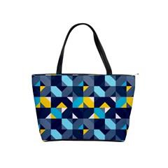 Geometric Hypnotic Shapes Classic Shoulder Handbag by tmsartbazaar