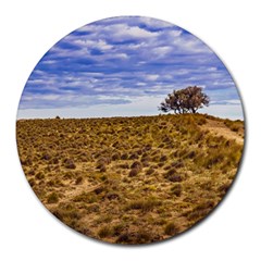 Patagonia Landscape Scene, Santa Cruz - Argentina Round Mousepads by dflcprintsclothing