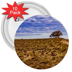 Patagonia Landscape Scene, Santa Cruz - Argentina 3  Buttons (10 Pack)  by dflcprintsclothing