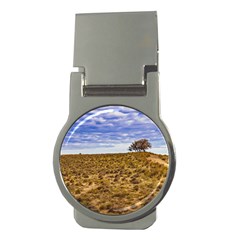 Patagonia Landscape Scene, Santa Cruz - Argentina Money Clips (round)  by dflcprintsclothing