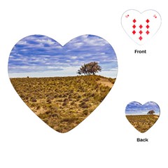 Patagonia Landscape Scene, Santa Cruz - Argentina Playing Cards Single Design (heart) by dflcprintsclothing