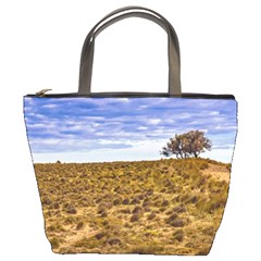 Patagonia Landscape Scene, Santa Cruz - Argentina Bucket Bag by dflcprintsclothing