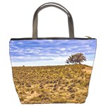 Patagonia Landscape Scene, Santa Cruz - Argentina Bucket Bag Back