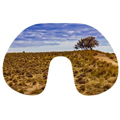 Patagonia Landscape Scene, Santa Cruz - Argentina Travel Neck Pillow by dflcprintsclothing