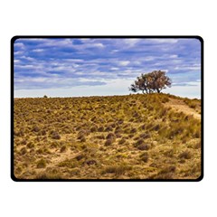 Patagonia Landscape Scene, Santa Cruz - Argentina Double Sided Fleece Blanket (small)  by dflcprintsclothing