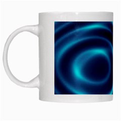 Blue Wavy White Mugs by Sabelacarlos