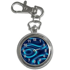 Blue Wavy Key Chain Watches by Sabelacarlos