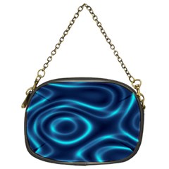 Blue Wavy Chain Purse (one Side) by Sabelacarlos