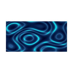 Blue Wavy Yoga Headband by Sabelacarlos