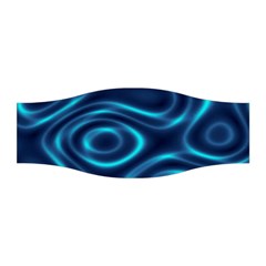 Blue Wavy Stretchable Headband