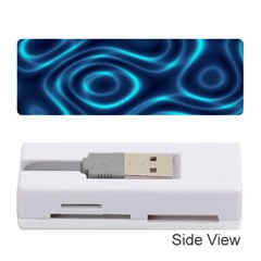 Blue Wavy Memory Card Reader (stick)