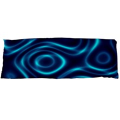 Blue Wavy Body Pillow Case Dakimakura (two Sides) by Sabelacarlos