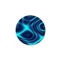 Blue Wave 2 Golf Ball Marker by Sabelacarlos