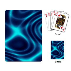 Blue Wave 2 Playing Cards Single Design (rectangle) by Sabelacarlos