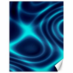 Blue Wave 2 Canvas 12  X 16 