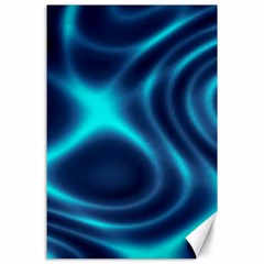 Blue Wave 2 Canvas 24  X 36 