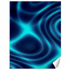 Blue Wave 2 Canvas 36  X 48  by Sabelacarlos