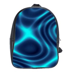 Blue Wave 2 School Bag (large)