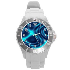 Blue Wave 2 Round Plastic Sport Watch (l)