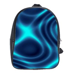 Blue Wave 2 School Bag (xl) by Sabelacarlos