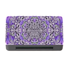 Floral Wreaths In The Beautiful Nature Mandala Memory Card Reader With Cf by pepitasart